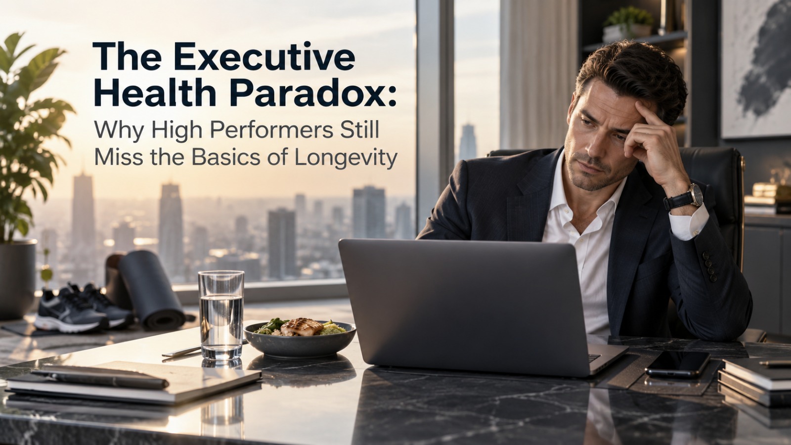 The Executive Health Paradox Why High Performers Still Miss the Basics of Longevity